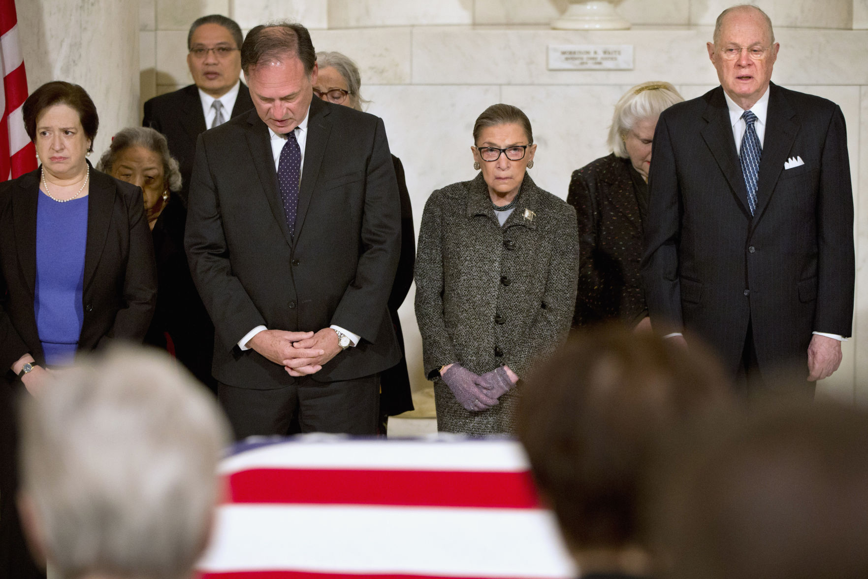Antonin Scalia, Elena Kagan, Samuel Anthony Alito, Jr., Ruth Bader Ginsburg, Anthony M. Kennedy